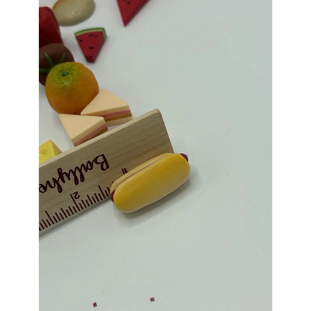 Miscellaneous Lot Doll Food Toy Accessories 29pcs For Small Dolls